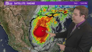 Hurricane Delta Heading Toward Louisiana - Thursday Update