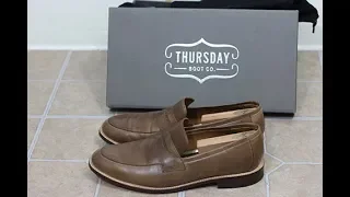 Thursday Boots Unboxing and Review | The Lincoln Loafer