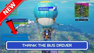 HOW TO "THANKED"  THE BUS DRIVER!! (PC/XBOX/PS4/PS5/SWITCH) - Fortnite