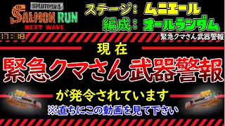 【野良カンスト済】危険度マックスにおいてのクマさんシェルターの立ち回り！【サーモンランNW】【スプラトゥーン3】