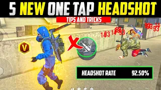 Best Setting for "One Tap 90% Headshot Rate Trick" | Free Fire Pro Setting 2023