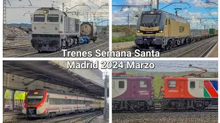 Trenes Semana Santa Madrid Marzo 2024