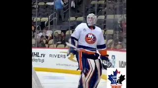 New York Islanders - practice and pregame warmup - October 30, 2018