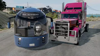 Bus & Truck Crashes 32 - BeamNG. Drive