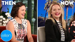 Then and Now: Elisabeth Moss' First and Last Appearances on 'The Ellen Show'