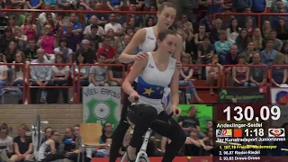 Andexlinger-Seidel - Deutsche Juniorenmeisterschaft 2017 in Rimpar | Kunstrad