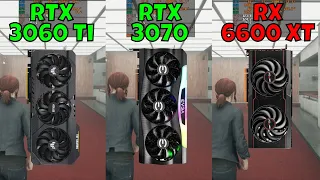 RTX 3060 Ti vs RTX 3070 vs RX 6600 XT (Benchmark in 9 Games at 1080p) 2024