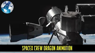 Crew Dragon Animation SpaceX