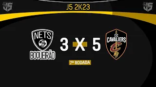 Boqueirão Nets 3 x 5 CIC Cavaliers - 7ª Rodada - Joga5 2K23