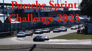 Porsche Sprint Challenge BeNeLux Zolder 2023 Highlights 1080pHD.