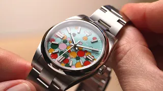 The new Rolex Oyster Perpetual Celebration has a bubbly personality - Watches & Wonders 2023