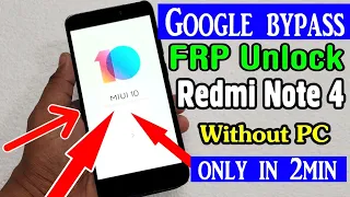 Redmi Note 4 Frp Bypass Without Pc l 100% Working Xiomi Note 4 #gautamfreetech #bypass_frp #2023