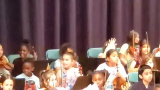 Ivy's 4th Grade Orchestral Concert