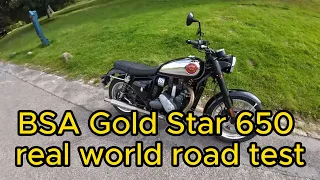 BSA Gold Star 650 - a real world test ride