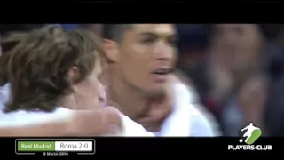 Cristiano Ronaldo CR7 - Champions League - Real Madrid vs Roma 2-0