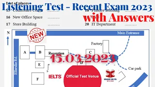 IELTS Listening Actual Test 2023 with Answers | 15.03.2023
