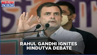 Rahul Gandhi Addresses Rally In Jaipur, Focuses On Hindutva And Hindu