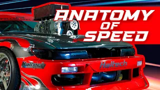 🏅 Psycho Silvia: 8-1 Headers, Supercharged LS, Drift S13 | ANATOMY OF SPEED