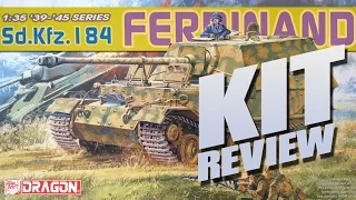 Kit Review: Dragon 6317 Ferdinand Premium Edition in 1/35