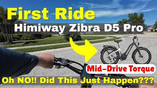 eBike First Ride | Himiway D5 Pro Mid Drive (My Lectric XPeak Replacement)