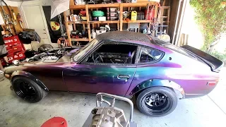 Building a 500+whp Capable Rear End! 4 Cylinder 240z