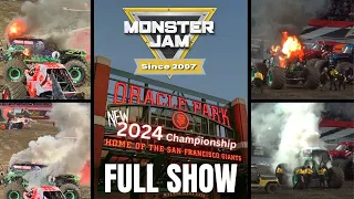 Monster Jam 2024/San Francisco, Oracle Park (FULL SHOW) #monsterjam #monsterjamdrivers #gravedigger