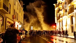 Grandes marées à Saint-Malo en Bretagne-Siècle