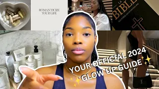 HOW TO GLOW UP & REINVENT YOURSELF IN 2024 | IN DEPTH | Physical, Internal, and Lifestyle tips
