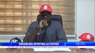 Edo Dep. Gov., Engr. Godwins Omobayo Pledges Support For Edo Football Association