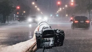 Epic STORM Street Photography in Chicago POV