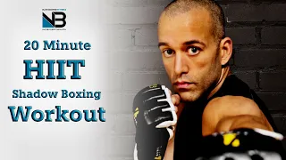 20 Minuten Shadow Boxing HIIT Workout für Anfänger zu Hause