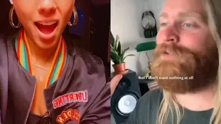 Alicia Keys reacts to Sam Ryder- If I ain't got you (Tik Tok)