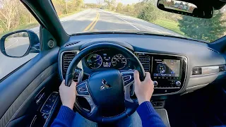 2021 Mitsubishi Outlander PHEV - POV Test Drive (Binaural Audio)