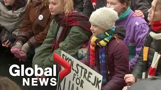 Greta Thunberg slams EU's new Green Deal during demonstration in Brussels