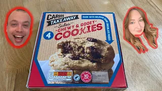 Carlos Takeaway Sides Chewy & Gooey Cookies | Aldi | Food Review