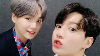 Jungkook with his Suga Hyung🥰