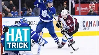 Carl Soderberg tallies first career hat trick to power Avalanche past Maple Leafs