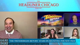 Kira Kosarin, Maya Le Clark *& Chris Tallman interview for The Thundermans Return movie