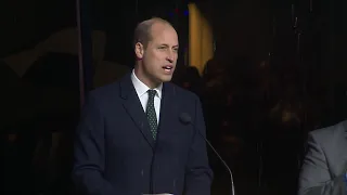 Prince William addresses Boston crowd; 'Absolutely delighted to be with you'