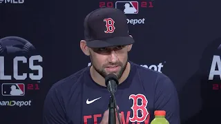 Nathan Eovaldi On 1-2 Pitch to Castro: "I thought it was a strike."  | ALCS Game 4