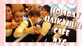 |VLOG| Holiday Haikyuu!! Cafe NYC