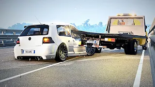 BeamNG Drive - Overtaking Car Crashes #29