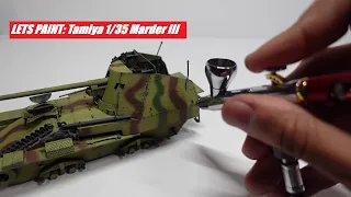 LETS PAINT: Tamiya 1/35 Marder III & Figures