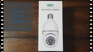 Hulkvis WiFi Light Bulb Camera