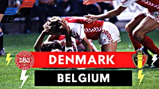 Denmark vs Belgium 3-2 All Goals & Highlights ( 1984 UEFA EURO )