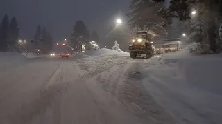 Tahoe Winter Series Ep.2 Snowstorm drive thru So.Lake Tahoe_early evening