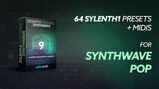 Sylenth1 Essentials Vol 9 - Synthwave (64 Sylenth1 Presets, 41 MIDI Files)
