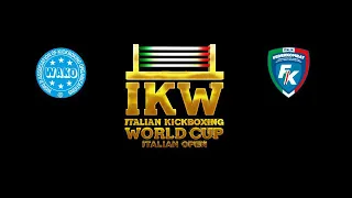 Tatami 1 Sunday Italian Kickboxing World Cup