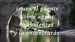 Camilo Sesto, Puente Sobre Aguas Turbulentas, Letra