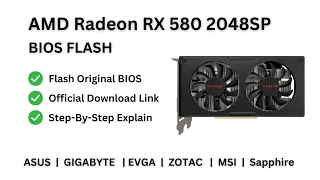 Flash AMD Radeon RX 580 2048SP BIOS